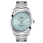 Tissot Gentleman Powermatic 80 Silicium Herrenuhr in Eisblau - T127.407.11.351.00
